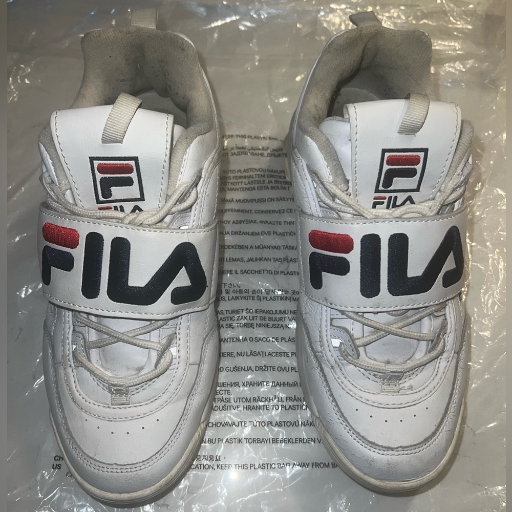 White FILA Sneakers